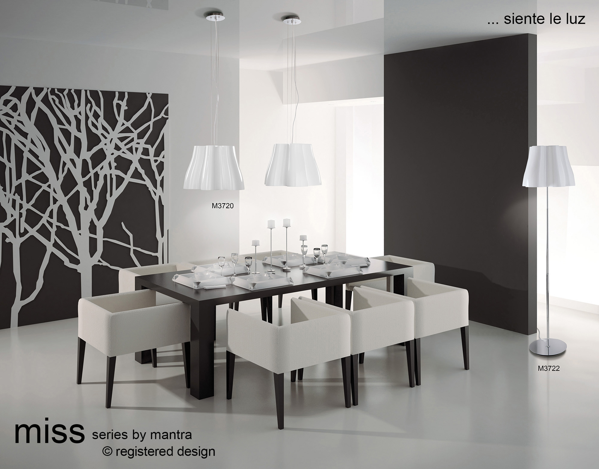 Miss Floor Lamps Mantra Shaded Floor Lamps